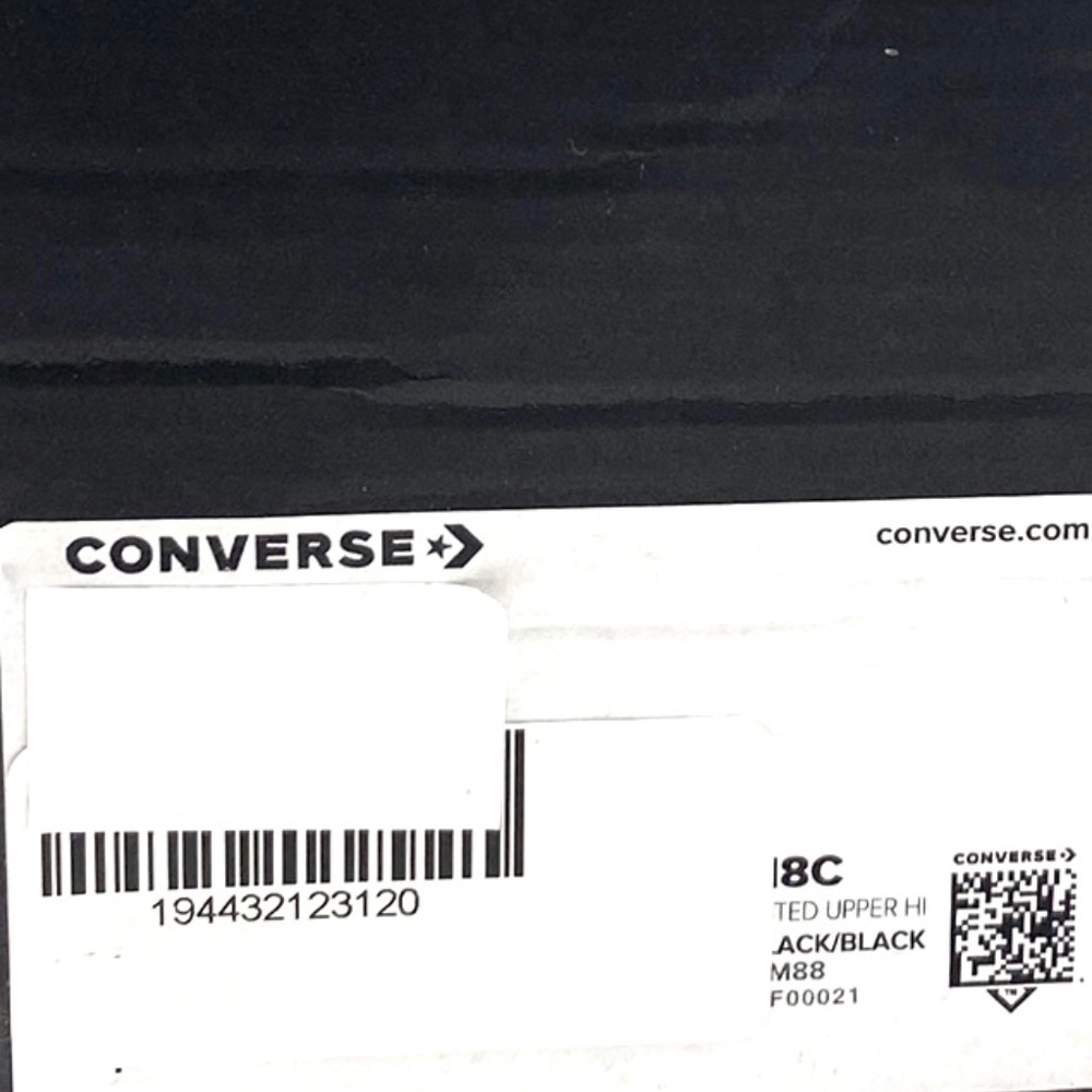 💖MEGA SALE💖Converse Chuck Taylor Twisted Upper High Black Canvas Men’s 167718C - Picture 10 of 10
